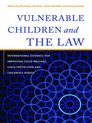 cover image of Vulnerable Children and the Law
